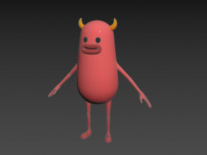 Character093 Monster 3D 모델