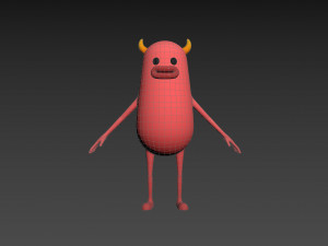 Character093 Monster 3D 모델