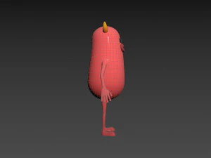 Postać093 Potw&oacute;r Model 3D