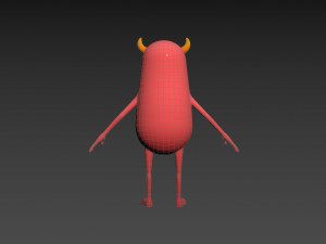 Character093 Monster 3D 모델