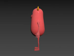 Postać093 Potw&oacute;r Model 3D