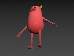 Character093 Monster 3D 모델