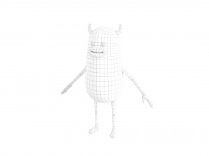 Character093 Monster 3D 모델