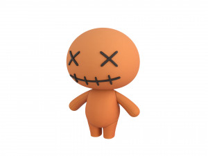 Character094 Doll 3D Model