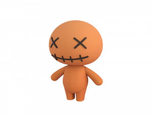 Character094 Puppe 3D Modell