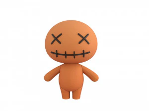 Character094 Doll 3D Model