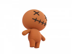Character094 Doll 3D Model