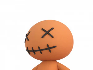 Character094 Doll 3D Model