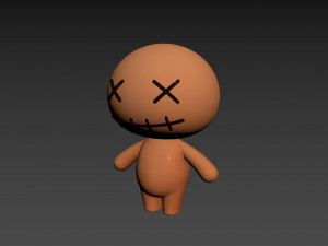 Character094 Doll 3D 模型