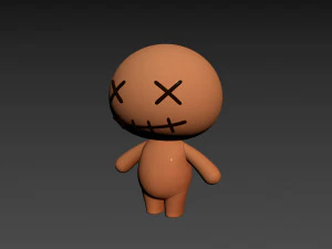 Character094 Doll 3D Model