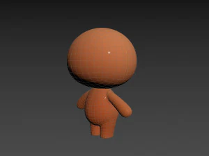 Character094 Doll 3D Model