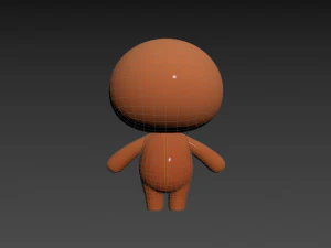 Character094 Doll 3D Model