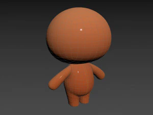 Character094 Doll 3D Model