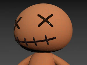 Character094 Doll 3D Model