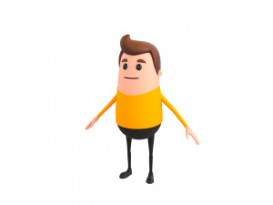 Character095 Man 3Dモデル