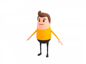Character095 Man 3D Model