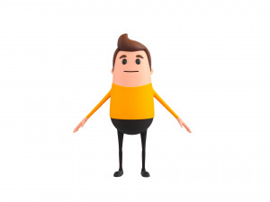 Character095 Man Modelo 3D