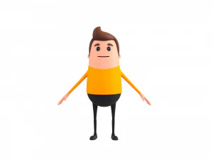 Character095 Man 3D Model