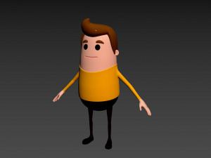 Character095 Man Modelo 3D