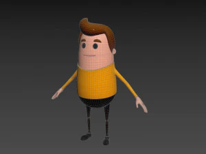 Character095 Man 3D Model