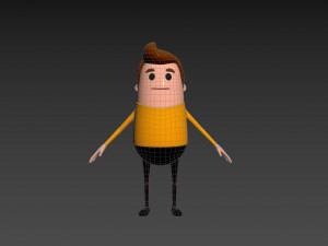 Character095 Man Modelo 3D