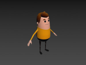 Character095 Man Modelo 3D