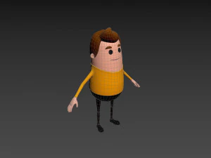 Character095 Man 3D Model