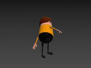 Character095 Man 3D Model