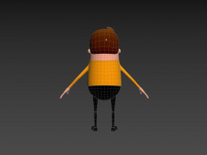 Character095 Man Modelo 3D