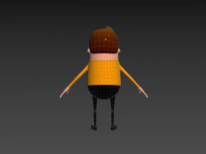 Character095 Man 3D Model
