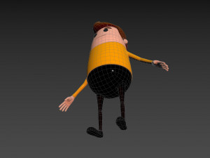 Character095 Man Modelo 3D
