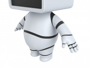 Character096 Robot Modelo 3D