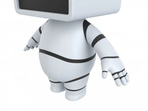 Character096 Robot 3D Model