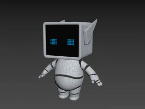Character096 Robot 3D Model