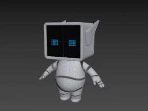 Character096 Robot 3D Model