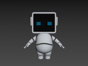 Character096 Robot Modelo 3D