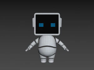 Character096 Robot 3D Model