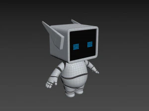 Character096 Robot 3D Model