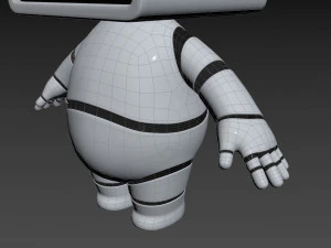 Character096 Robot 3D Model
