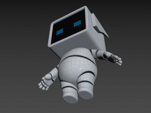 Character096 Robot Modelo 3D