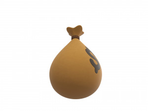 Prop001 Money Bag 3D Model