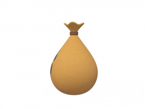Prop001 Money Bag 3D Model