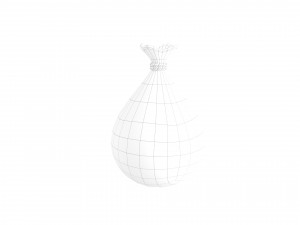 Prop001 Money Bag 3D Model