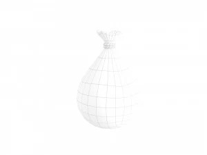 Prop001 Money Bag 3D Model