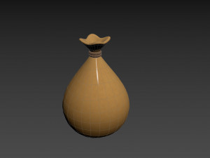 Prop001 Money Bag 3D Model