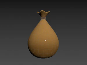 Prop001 Money Bag 3D Model