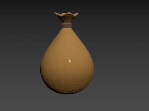Prop001 Money Bag 3D Model