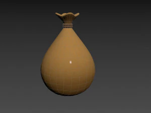 Prop001 Money Bag 3D Model