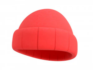 Prop002 Beanie Hat 3D Model