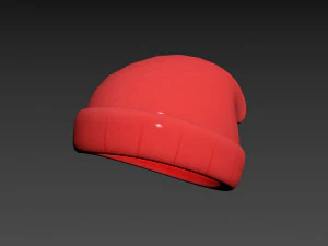 Prop002 Beanie Hat 3D Model